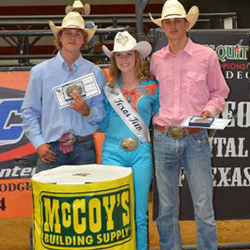 2016 Texas FFA Rodeo Results